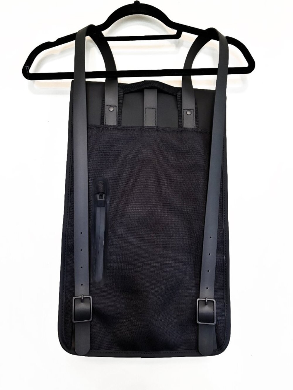 Rains Waterproof Laptop Backpack with a small T Brand (NYT) logo UNISEX - Picture 3 of 11